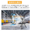 GARVEE 工場扇 45cm 工業用扇風機 大型 スタンド型 換気 業務用 大型扇風機 強力 強風 倉庫 学校 イベント 工場用 - 画像 (6)