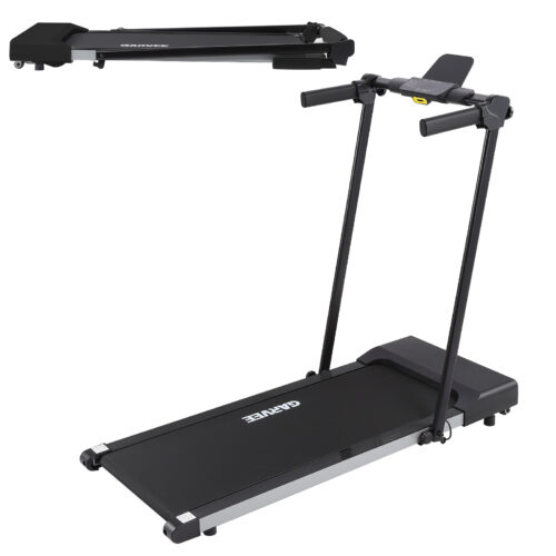 GARVEE ランニングマシン ルームランナー MAX12km/h 電動 家庭用 コンパクト トレッドミル スマホホルダー