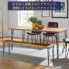 4本セット テーブル脚 高さ40cm 71cm 円柱 アイアン脚 調整アジャスター付き - 画像 (18)