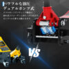 GARVEE ガレージジャッキ 3t 低床 3トン フロアジャッキ 油圧式 ローダンウンジャッキ デュアルポンプ ジャッキアップ スチール製 - 画像 (3)