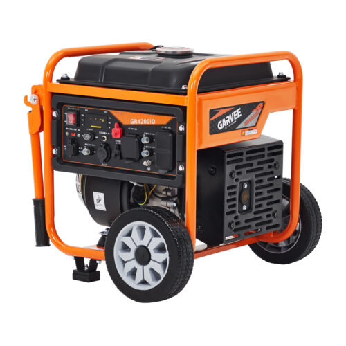 インバーター発電機 LPガス／ガソリン両用発電機 3way 最大出力4200W リモコン／キャスター付 家庭用発電機 GR4200iO - 画像 (3)