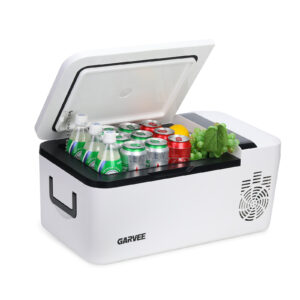 車載冷蔵庫 冷蔵庫 保温 15L -20℃～60℃ 12V/24V車に対応 AC/DC電源対応 キャンプ アウトドア 防災