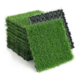 人工芝パネル リアル人工芝 ジョイント式 30×30cm 高耐久 芝生マット DIY お庭 おしゃれ ガーデニング ベランダ