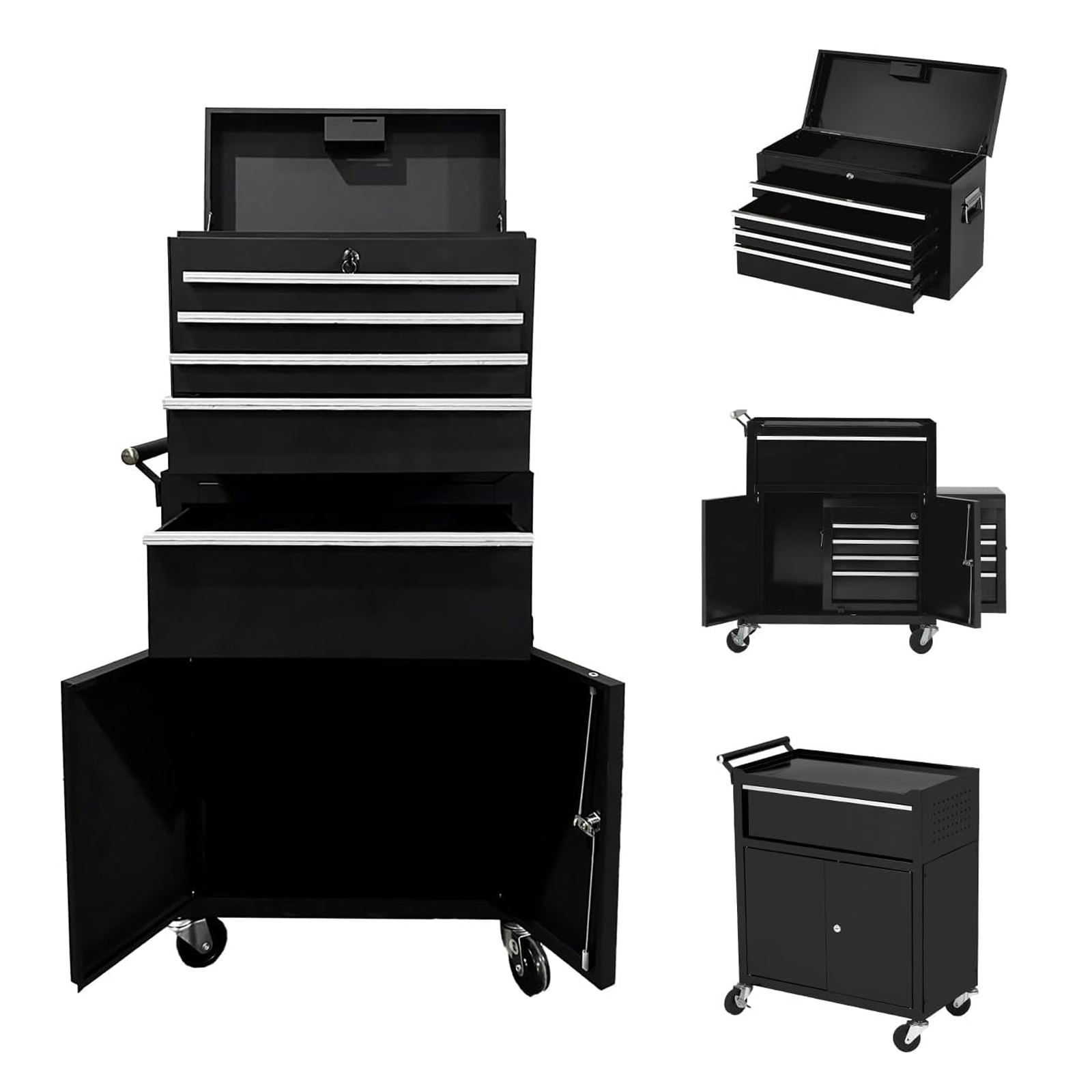 ツールチェスト 2in1 チェスト 7引き出し キャビネット 大型 チェストボックス