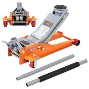 GARVEE ガレージジャッキ 3t 低床 3トン フロアジャッキ 油圧式 ローダンウンジャッキ デュアルポンプ