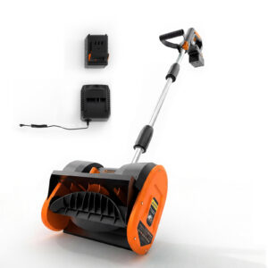 GARVEE 除雪機 充電式 除雪幅30cm 電動除雪機 家庭用 コードレス 手押し式 吹雪方向調整 除雪用品