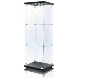 GARVEE コレクションケース ガラス LEDライト付き 鍵付き コレクションボード