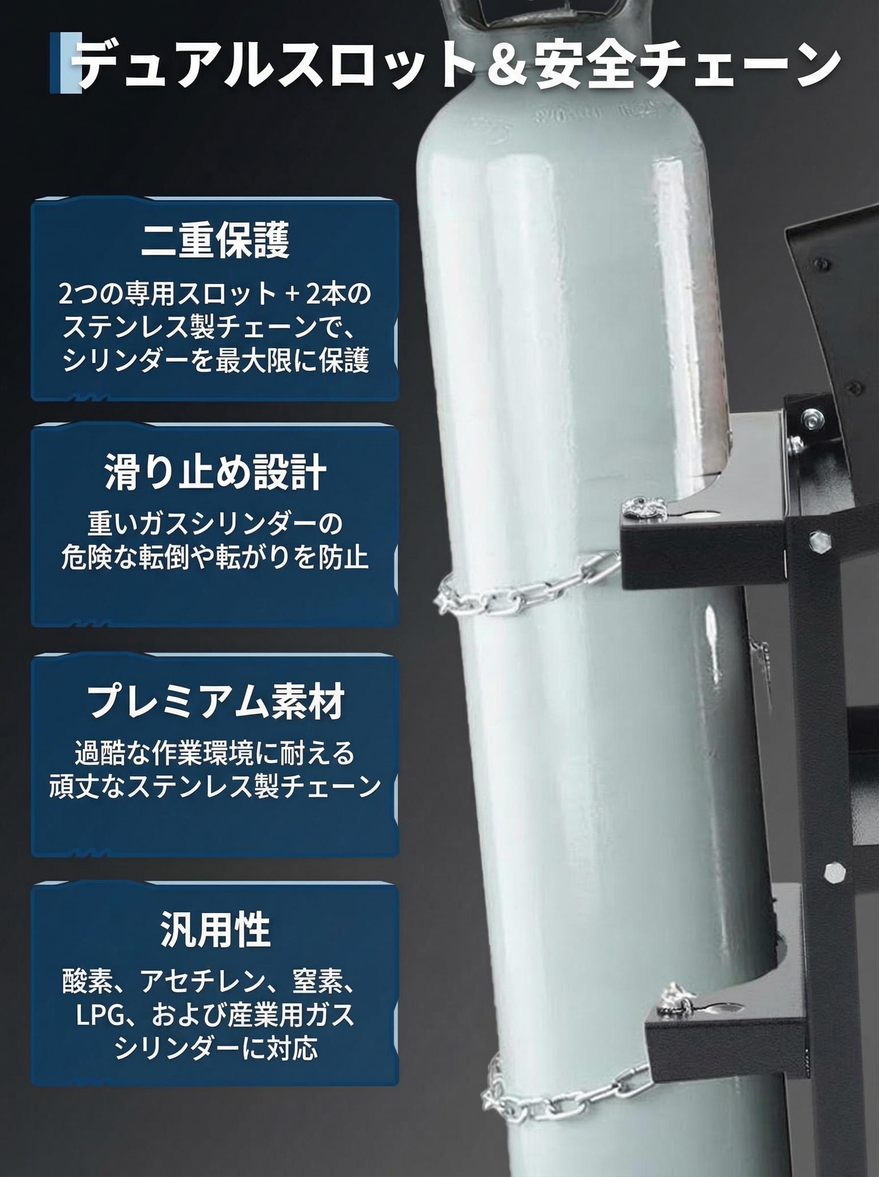 GARVEE 溶接機カート 溶接機台 ウェルダーカート 溶接機移動台 ボンベカート ツールカート 工具カート キャスター付き 大容量 - 画像 (3)